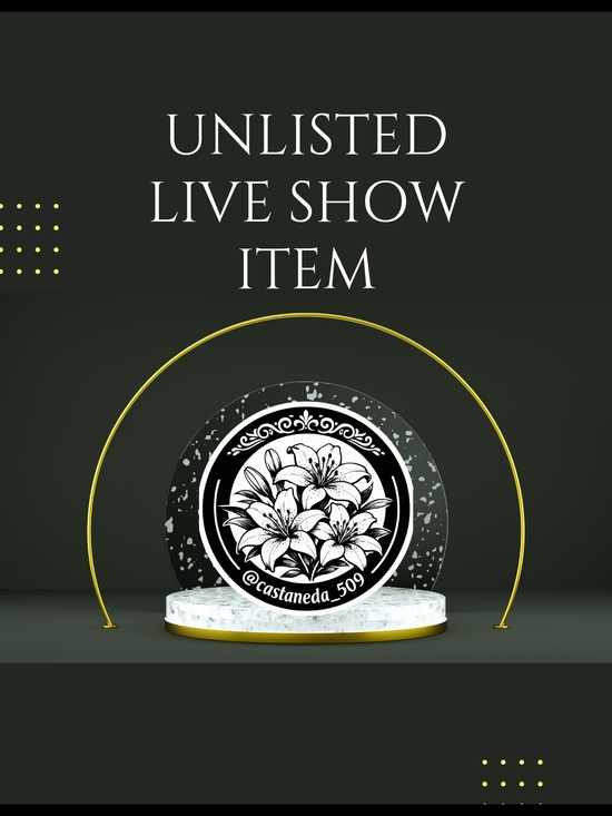 Shoes - Unlisted Live Show Item